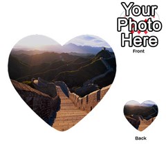 Great Wall Of China 2 Multi-purpose Cards (heart) 