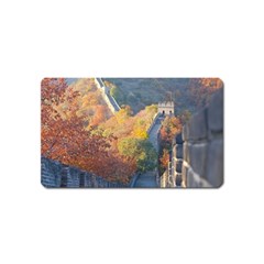 Great Wall Of China 1 Magnet (name Card) by trendistuff