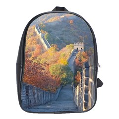 Great Wall Of China 1 School Bags (xl)  by trendistuff