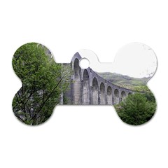 Glenfinnan Viaduct 2 Dog Tag Bone (one Side) by trendistuff