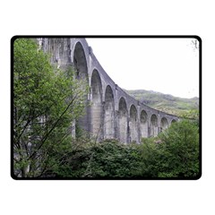 Glenfinnan Viaduct 2 Fleece Blanket (small) by trendistuff