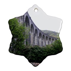 Glenfinnan Viaduct 2 Ornament (snowflake)  by trendistuff