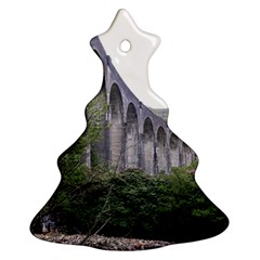 Glenfinnan Viaduct 2 Christmas Tree Ornament (2 Sides) by trendistuff