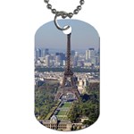 EIFFEL TOWER 2 Dog Tag (Two Sides) Back