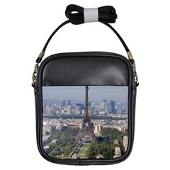 Eiffel Tower 2 Girls Sling Bags by trendistuff