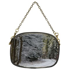 Snow On Road Chain Purses (two Sides)  by trendistuff