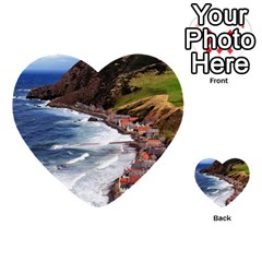 Scotland Crovie Multi-purpose Cards (heart) 