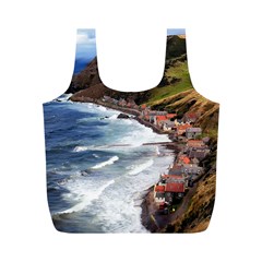 Scotland Crovie Full Print Recycle Bags (m)  by trendistuff