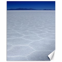 Salt Flats Canvas 11  X 14   by trendistuff