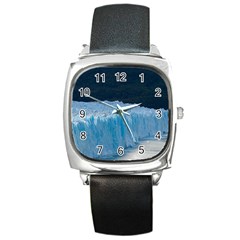 Perito Moreno Glacier Square Metal Watches by trendistuff