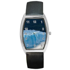 Perito Moreno Glacier Barrel Metal Watches by trendistuff
