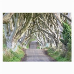 Dark Hedges, Ireland Large Glasses Cloth by trendistuff