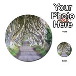 DARK HEDGES, IRELAND Multi-purpose Cards (Round)  Front 2