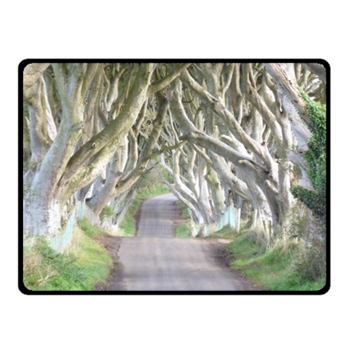 DARK HEDGES, IRELAND Fleece Blanket (Small)