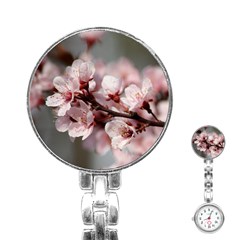 Plum Blossoms Stainless Steel Nurses Watches by trendistuff