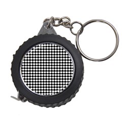 Black And White Scallop Repeat Pattern Measuring Tapes