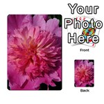 PAEONIA CORAL Multi-purpose Cards (Rectangle)  Back 28