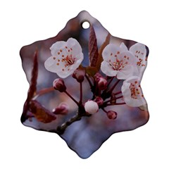 Cherry Blossoms Snowflake Ornament (2-side)