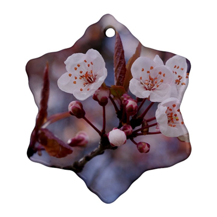 CHERRY BLOSSOMS Snowflake Ornament (2-Side)