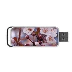 Cherry Blossoms Portable Usb Flash (two Sides) by trendistuff