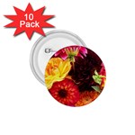 BUNCH OF FLOWERS 1.75  Buttons (10 pack)