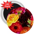 BUNCH OF FLOWERS 3  Magnets (100 pack)