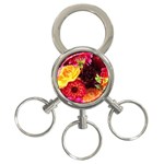 BUNCH OF FLOWERS 3-Ring Key Chains