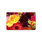 BUNCH OF FLOWERS Magnet (Name Card)