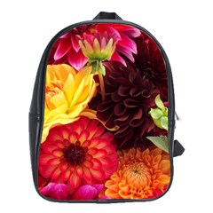 Bunch Of Flowers School Bags (xl)  by trendistuff