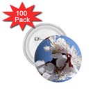 APRICOT BLOSSOMS 1.75  Buttons (100 pack) 