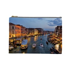 Venice Canal Cosmetic Bag (large)  by trendistuff