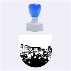 Venice Canal Rubber Round Stamps (medium) by trendistuff