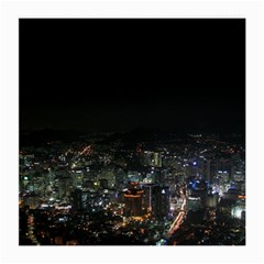 Seoul Night Lights Medium Glasses Cloth by trendistuff