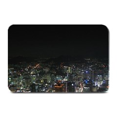 Seoul Night Lights Plate Mats by trendistuff