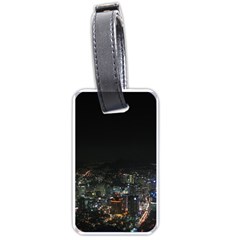 Seoul Night Lights Luggage Tags (one Side)  by trendistuff