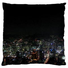 Seoul Night Lights Standard Flano Cushion Cases (one Side)  by trendistuff