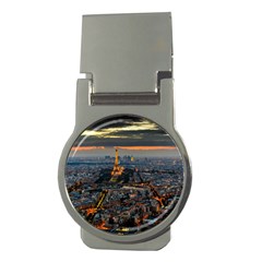 Paris From Above Money Clips (round)  by trendistuff