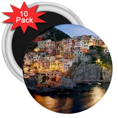 Manarola Italy 3  Magnets (10 Pack)  by trendistuff