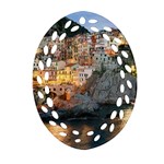 MANAROLA ITALY Oval Filigree Ornament (2-Side)  Front