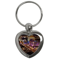 Las Vegas 2 Key Chains (heart)  by trendistuff