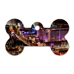 Las Vegas 2 Dog Tag Bone (one Side) by trendistuff