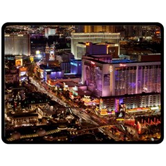 Las Vegas 2 Double Sided Fleece Blanket (large)  by trendistuff