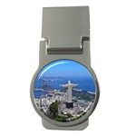 CHRIST ON CORCOVADO Money Clips (Round)  Front