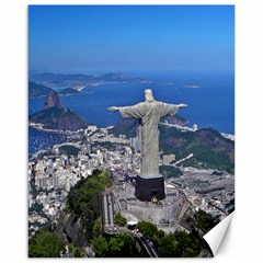 Christ On Corcovado Canvas 16  X 20   by trendistuff
