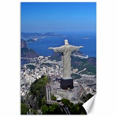 Christ On Corcovado Canvas 24  X 36  by trendistuff