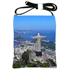 Christ On Corcovado Shoulder Sling Bags by trendistuff