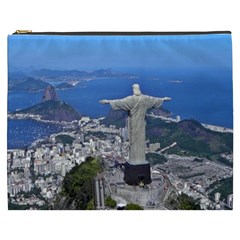 Christ On Corcovado Cosmetic Bag (xxxl)  by trendistuff