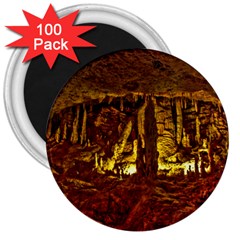Volcano Cave 3  Magnets (100 Pack) by trendistuff