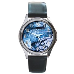 Svmnafellsjvkull Round Metal Watches by trendistuff