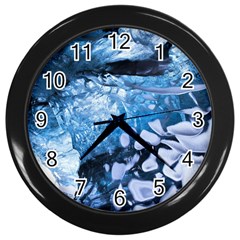 Svmnafellsjvkull Wall Clocks (black) by trendistuff